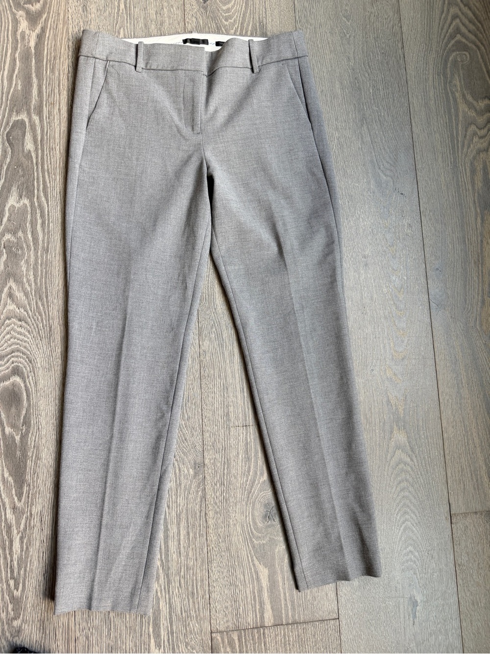 J. Crew Full-Length Cameron Pant in Four-Season Stretch Blend in Gray Size 12